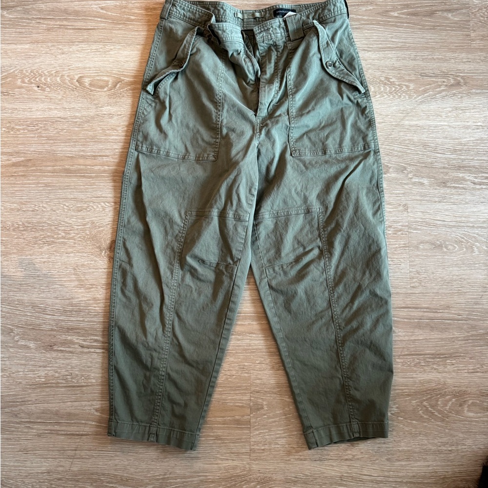 Olive Green Cargo Pants